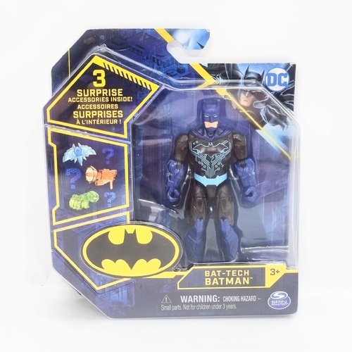 Spin Master DC Comics Bat-Tech Batman Action Figure with Mystery Accessories