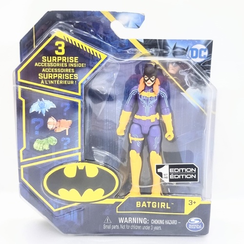 Spin Master DC Comics Batgirl 1st Edition Action Figure with Mystery Accessories