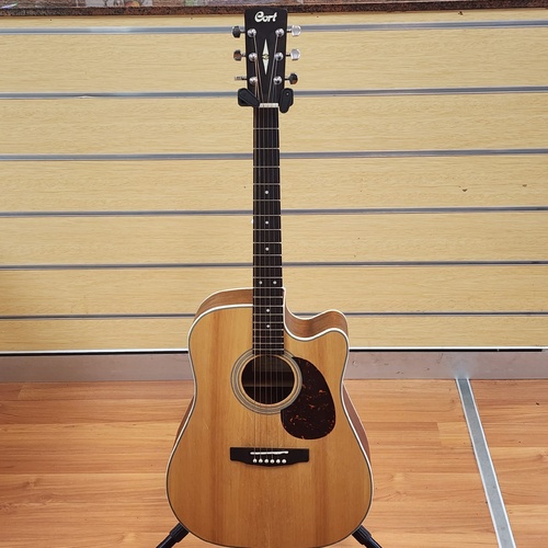 Cort MR500E Dreadnought Cutaway Electro Acoustic Guitar Spruce Top