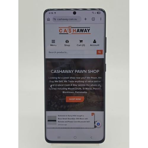 Samsung Galaxy S21 Ultra 5G 256GB Phantom Black 6.8 Inch Unlocked