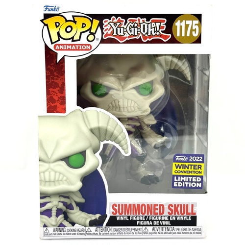 Funko Pop Yu-Gi-Oh Summoned Skull 1175 Winter Convention 2022 Limited Edition