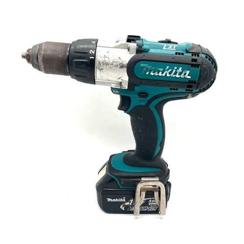 Makita BHP451 18V LXT Cordless Hammer Driver Drill with 3.0Ah Battery