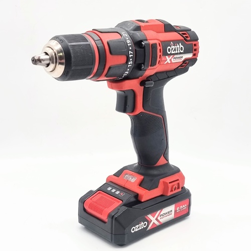 Ozito PXC PXDDS-180 18V 13mm Cordless Drill Driver with 2.5Ah Battery