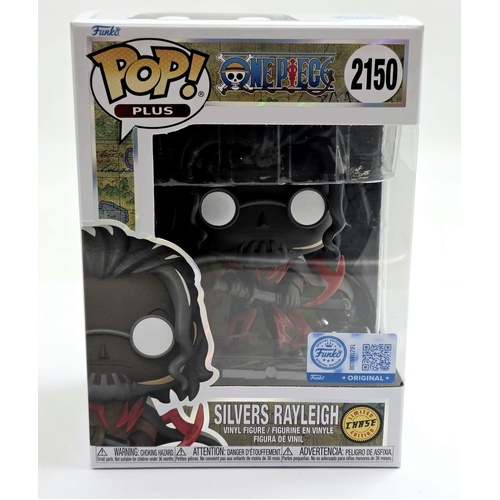 Funko Pop! One Piece Chase Limited Edition Figure #2150 Silvers Rayleigh