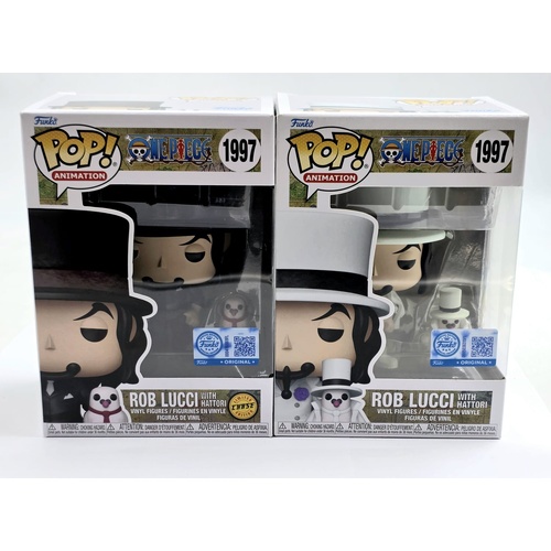 Funko Pop! Animation Rob Lucci with Hattori Vinyl Limited Edition Chase Bundle