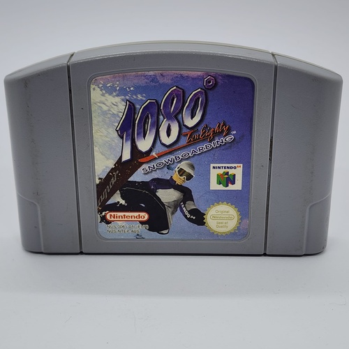 Nintendo 64 N64 1080° TenEighty Snowboarding Game Cartridge PAL Version