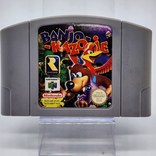 Banjo-Kazooie Nintendo 64 N64 Cartridge Platform Adventure Video Game