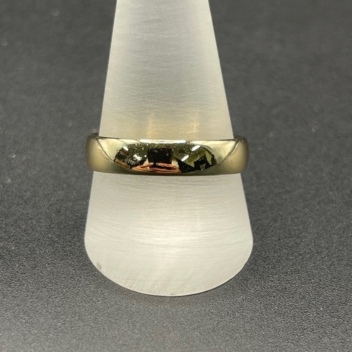Mens 9ct Yellow Gold Plain Wedding Band Ring
