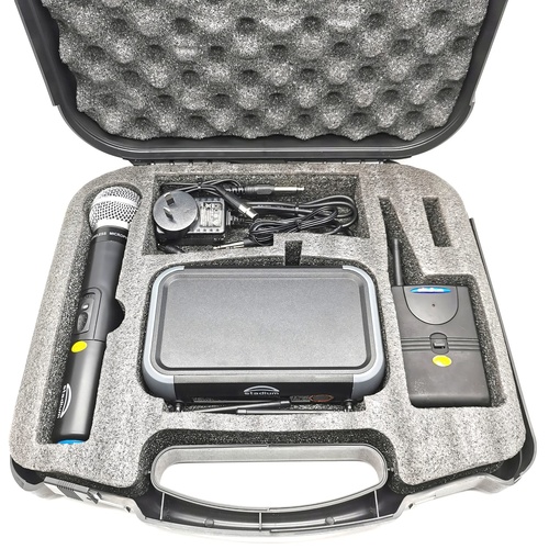 Stadium Wireless Microphone with Transmitter and Receiver System