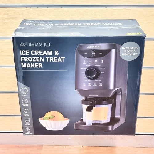 Ambiano Ice Cream Maker and Frozen Dessert Machine IA0000406
