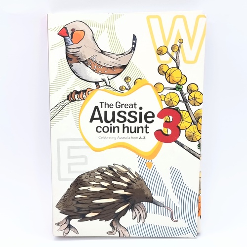 Royal Australian Mint The Great Aussie Coin Hunt 3 Official Collectors Folder