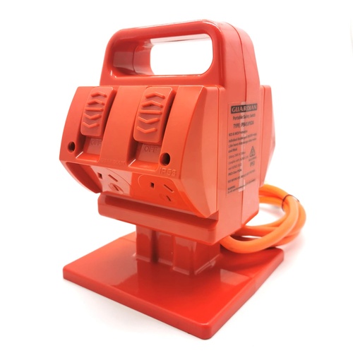Guardian Portable Safety Switch PB453PSOA 4 Outlet RCD Power Board