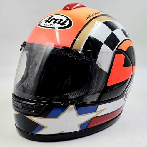 Arai RX-7V EVO Kevin Schwantz 30th Anniversary Replica Helmet Size Medium (M)