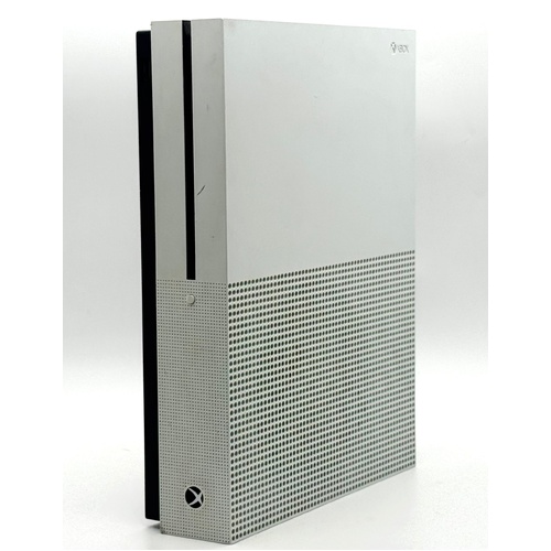 Microsoft Xbox One S 500GB Console 1681 White with Leads No Controller