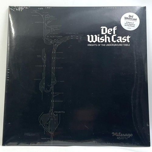 Def Wish Cast - Knights of the Underground Table 2LP Vinyl Album - Aussie OG Hip Hop