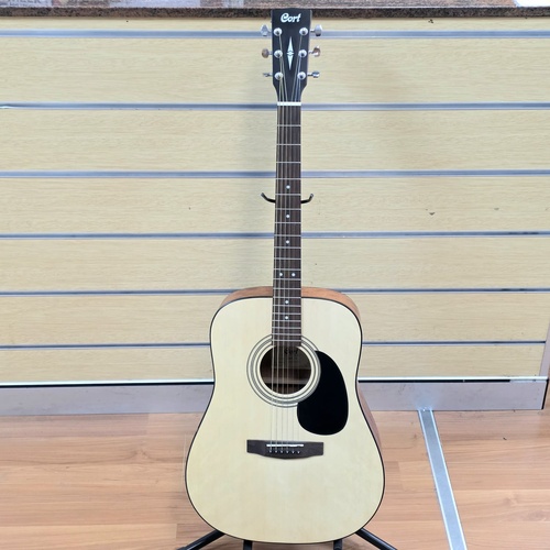 Cort AD810 OP Dreadnought Acoustic Guitar Natural Satin Open Pore