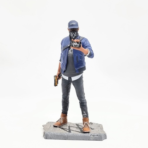 Ubisoft Watch Dogs 2 Marcus Holloway PVC Statue Ubicollectibles Official Figure