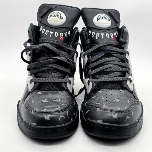 Reebok Pump Omni Zone II Black Grey Basketball Shoes Size M10 W11.5 100230644