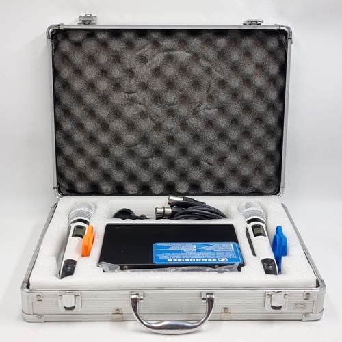 Sennheiser EWG4 Dual Wireless Handheld Microphone System - Platinum Series W.3