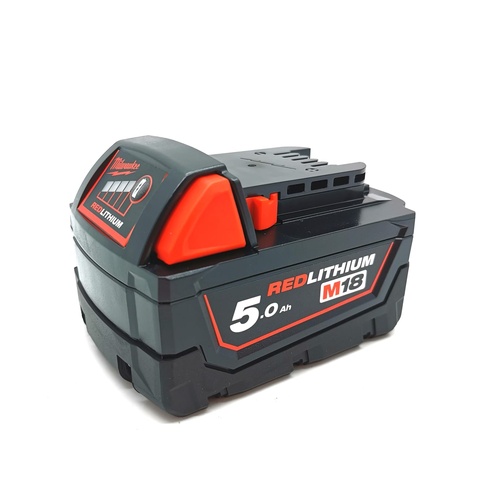 Milwaukee M18 18V RedLithium-Ion 5.0Ah Extended Capacity Battery Pack M18B5