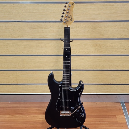 Tagima TG-500 Woodstock Series Electric Guitar Matte Black 6 String