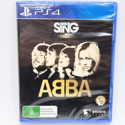 Lets Sing ABBA PlayStation 4