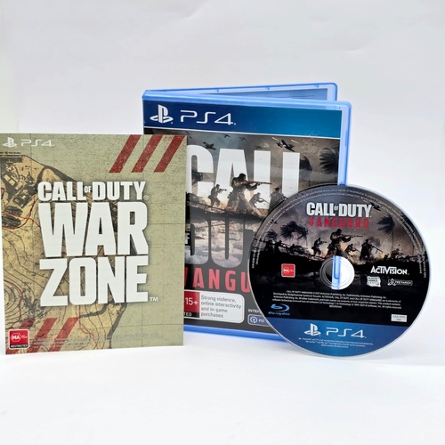 Call of Duty Vanguard PS4 PlayStation 4 WWII Shooter Game