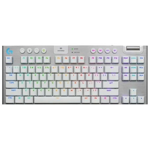 Logitech G915 X LIGHTSPEED TKL Low Profile Wireless Gaming Keyboard White