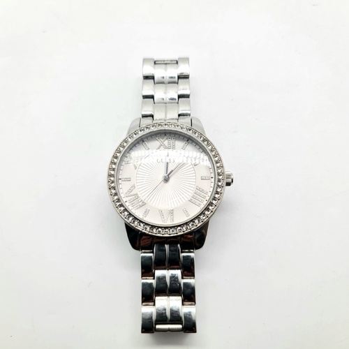 Guess Mini Allure Silver Tone Crystal Ladies Watch W0444L1