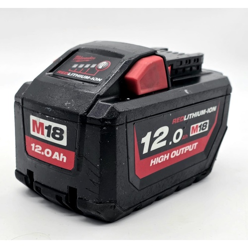 Milwaukee M18 HB12 12.0Ah 18V Redlithium-Ion High Output Battery Pack