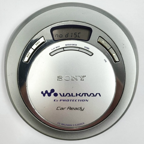 Sony Walkman D-EJ626CK Portable CD Player Discman Anti-Skip Mega Bass