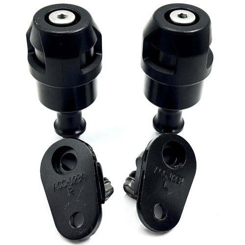 R&G Racing CPO444BL Aero Crash Protectors Frame Sliders Kawasaki Ninja 250 400 Z400 2018+