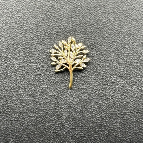 Ladies 9ct Yellow Gold Tree Of Life Pendant