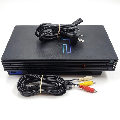 Sony PlayStation 2 PS2 SCPH-50002 Console w/ AV & Power Cables No Controller