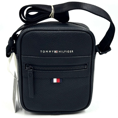 Tommy Hilfiger Essential Mini Reporter Bag Crossbody Shoulder Bag Compact Travel Casual