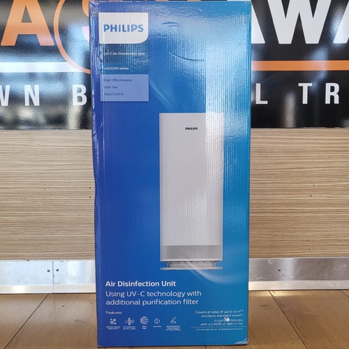 Philips UVCA210 UV-C Air Disinfection Unit Purifier 380m³/hr CADR - Covers 55m²