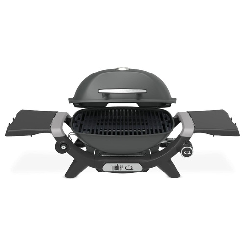 Weber Baby Q Premium 1200N BBQ LPG Midnight Black Compact Portable Grill