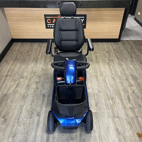 Pride Pathrider 10 Deluxe Mobility Scooter Blue with 2x Keys and Charger