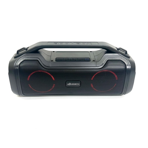 SoundTec 2.0 CH Boombox Portable Wireless Bluetooth Speaker SPK-ST40-972