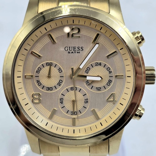 Guess W14043L1 Ladies Analog Watch Stainless Steel Fashion Wristwatch for Women