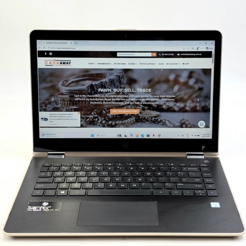 HP Pavilion x360 Convertible Touchscreen Laptop 14" Intel Core i5 8GB RAM 128GB SSD + 1TB HDD Windows 11