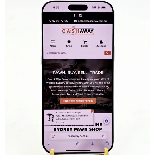 Apple iPhone 16 Pro Max - 1TB - White Titanium (Unlocked)