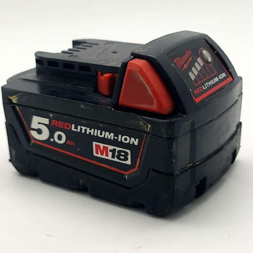 Milwaukee M18 18V RedLithium-Ion 5.0Ah Extended Capacity Battery Pack M18B5