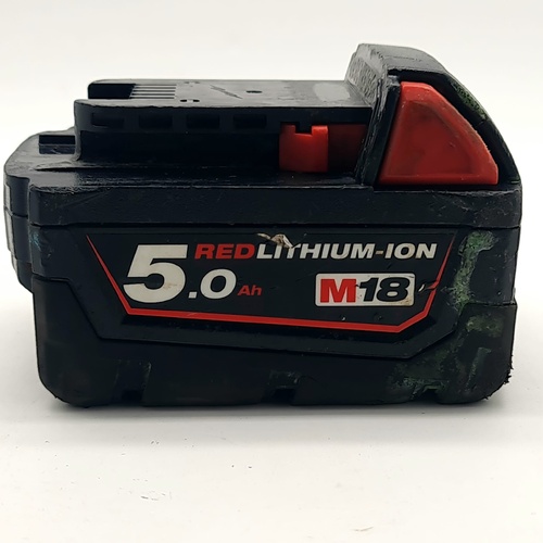 Milwaukee M18 18V RedLithium-Ion 5.0Ah Extended Capacity Battery Pack M18B5