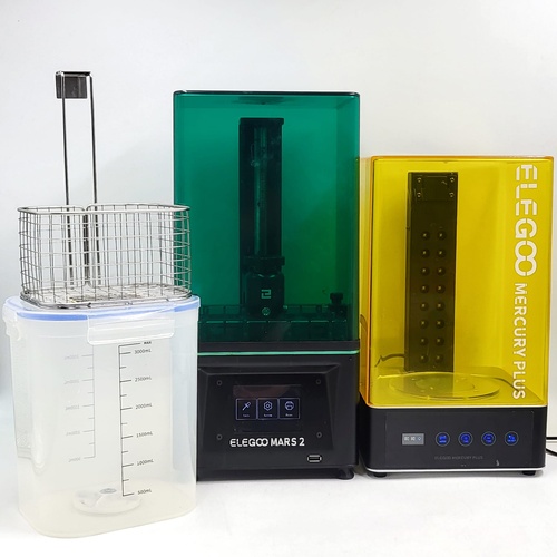 ELEGOO Mars 2 3D Printer & Mercury Plus Washing and Curing Machine Starter Kit