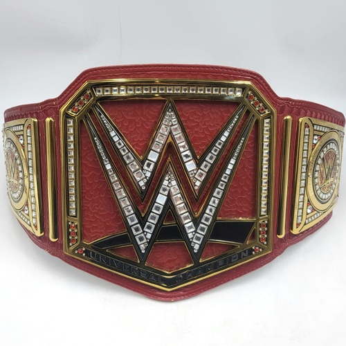 WWE Universal Champion Replica Title Belt Adult Size w/ Removable Side Plates