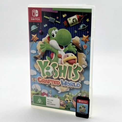 Yoshi's Crafted World Nintendo Switch Game