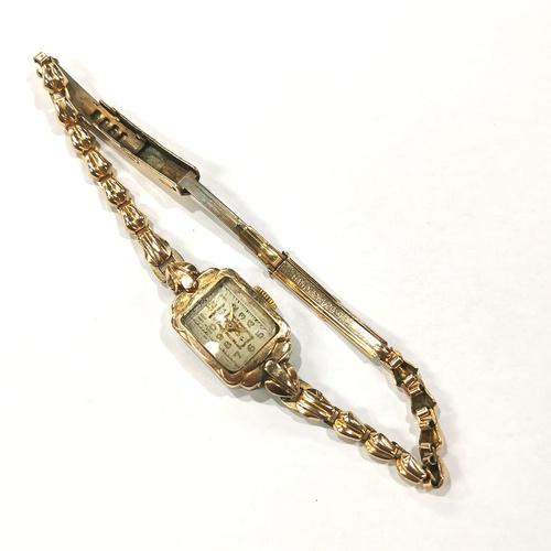 Cyma Vintage Ladies Watch 9ct Rolled Gold Handley Manual Wind