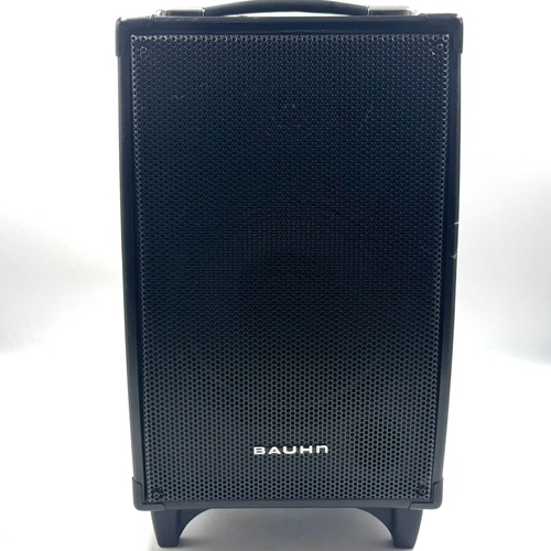 BAUHN APAS-114 Portable DJ Karaoke Bluetooth Speaker Wireless Party Speaker with Karaoke Mic Input USB FM Radio AUX LED Lights Rechargeable Audio