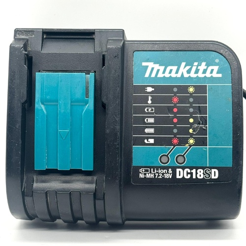 Makita DC18SD Li-Ion NiMH 7.2-18V Li-Ion Standard Corded Battery Charger